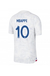 Fotbalové Dres Francie Kylian Mbappe #10 Venkovní Oblečení MS 2022 Krátký Rukáv